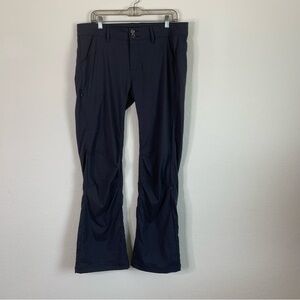 PrAna wowens gray Halle roll up pants 12